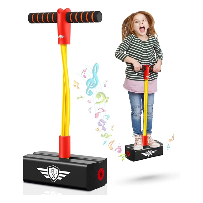Toyzey 312 Boys Girls Foam Pogo Stick | Space Hoppers | Christmas Easter Gifts
