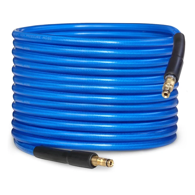 10m High Pressure Washer Replacement Hose for Karcher K2 K3 K4 K5 K6 K7 Series - Quick Connector Blue