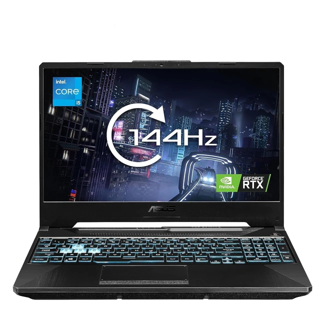 ASUS TUF Gaming FX507ZC4 15.6" FHD 144Hz Laptop Intel i5-12500H NVIDIA RTX 3050 8GB RAM 512GB SSD