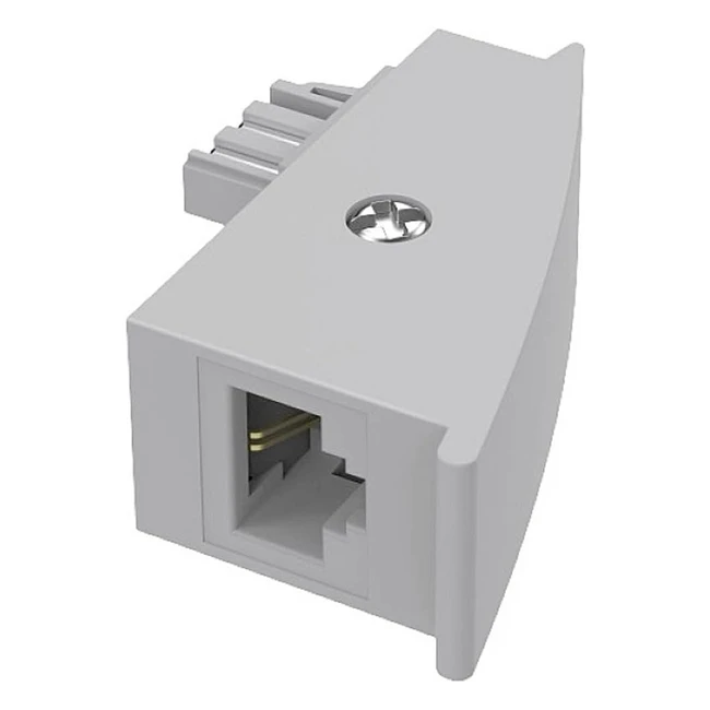 Hama 10m TAE-U Verlängerungskabel männlich zu weiblich - Kupferleitung