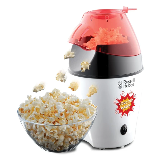 Russell Hobbs Popcorn Maker Fiesta 1200W Test Winner - Fettfrei & Gesund