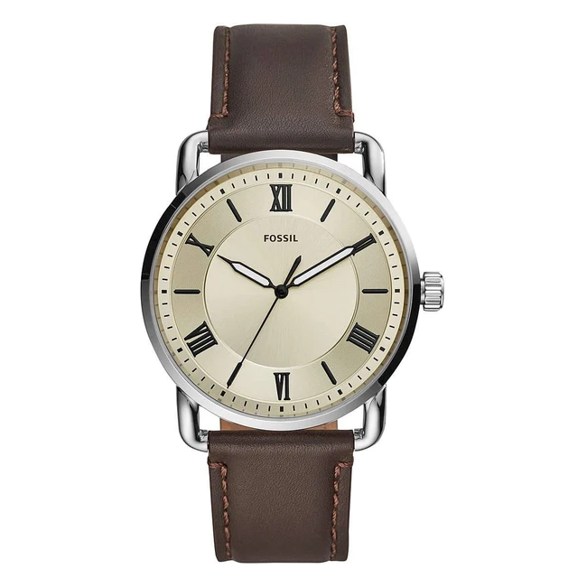 Fossil Copeland Orologio Uomo Quarzo Acciaio/Pelle Ref. FS5663 - 42mm