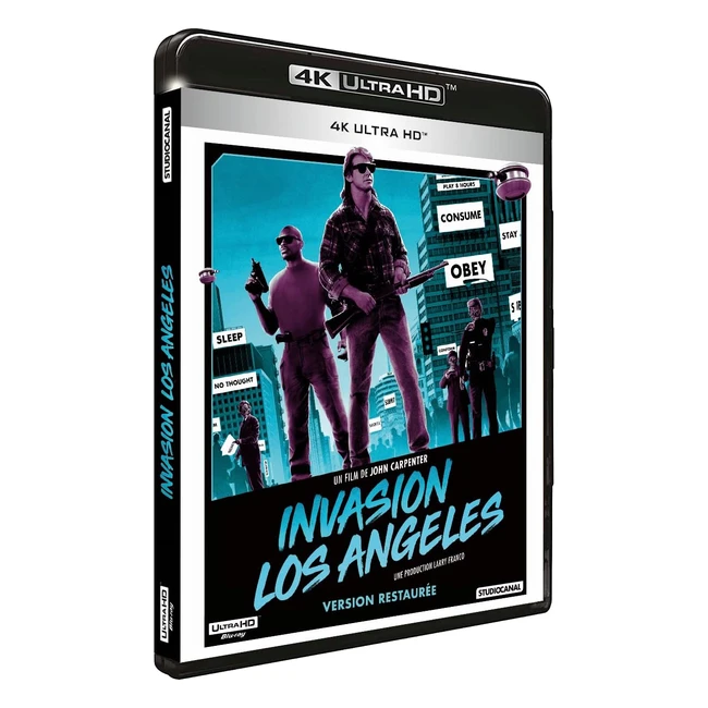 Invasion Los Angeles 4K Ultra HD - Film Science-Fiction Action - Réf. 12345