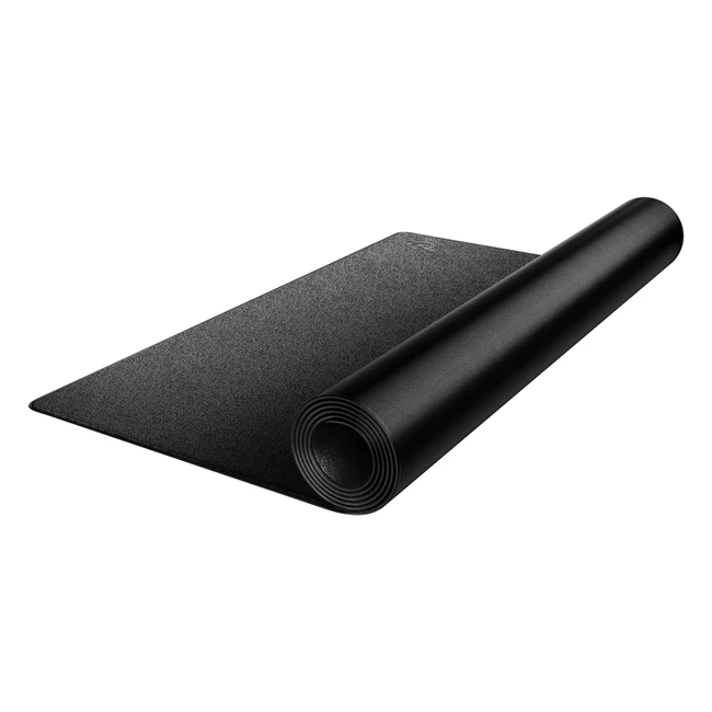 Peloton Fahrradmatte 1829 x 914 cm | 4 mm dick | Kompatibel mit Peloton Bike | Schwarz