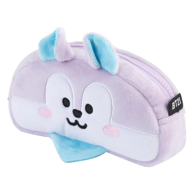 BT21 Plüsch Federmäppchen New Mang 1 Fach Stiftemäppchen Schul BTS Fanartikel Mädchen offizielle BT21 Merch