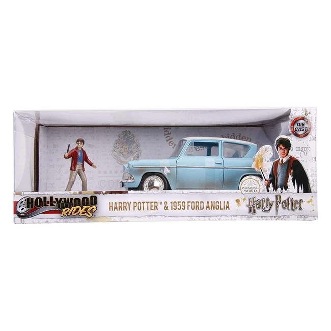 Coche Ford Anglia 124 Metálico Harry Potter 253185002