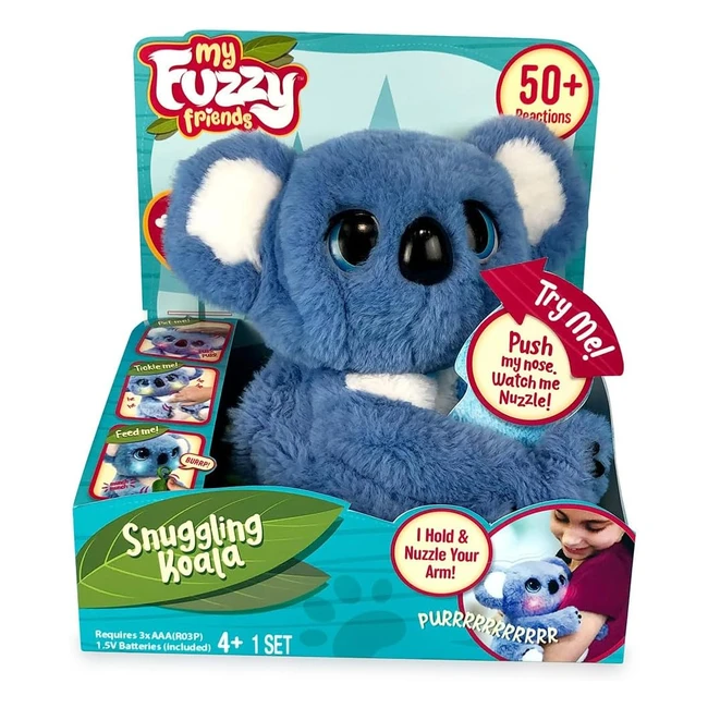 Peluche Interactivo Famosa My Fuzzy Friends Koala 700016893 - 50 Reacciones