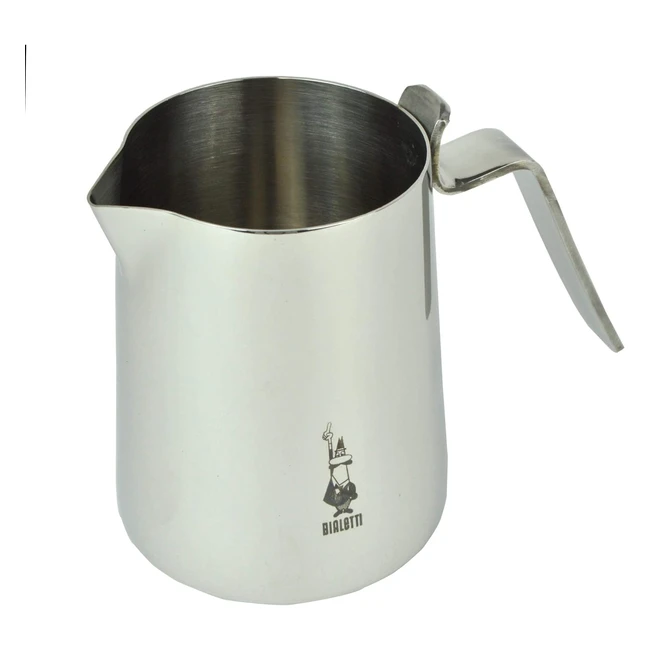 Jarra de Leche Bialetti Nuovo Elegance 75cl - Acero Inoxidable - Práctica y Resistente