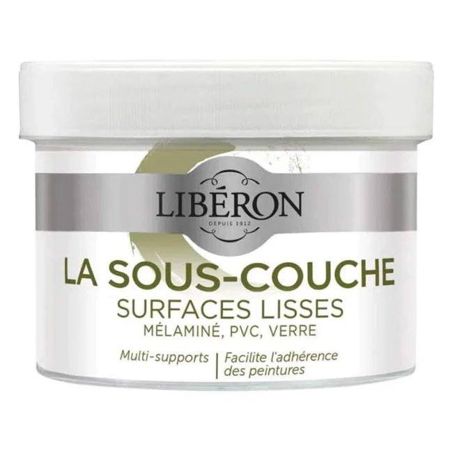 Liberon Souscouche Surfaces Lisses Blanc 250ml - Séchage Rapide - Rendement 0.5L/6m²