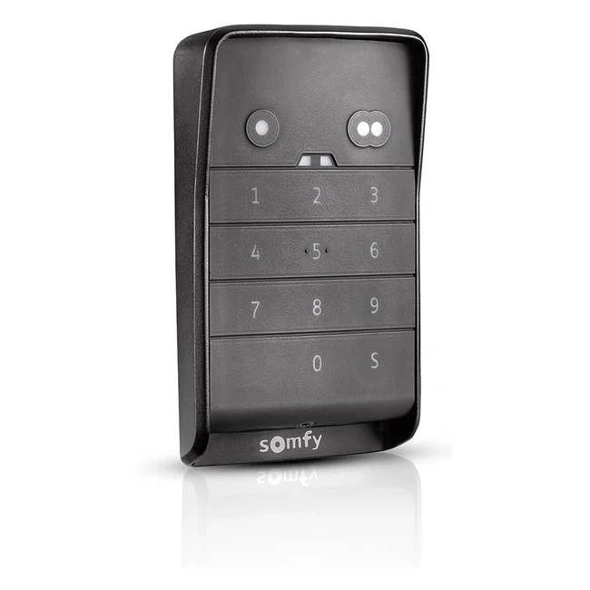 Clavier Code Radio RTS 2 Touches Somfy 1870916 - Ouvrir Moteur RTS Garage Portail