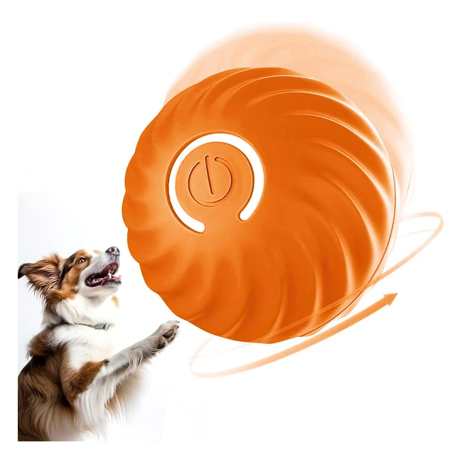 Bola de Juguete Interactivo para Gatos - Carga USB - Pelota Giratoria Automática - Regalo Divertido - MKITNVY