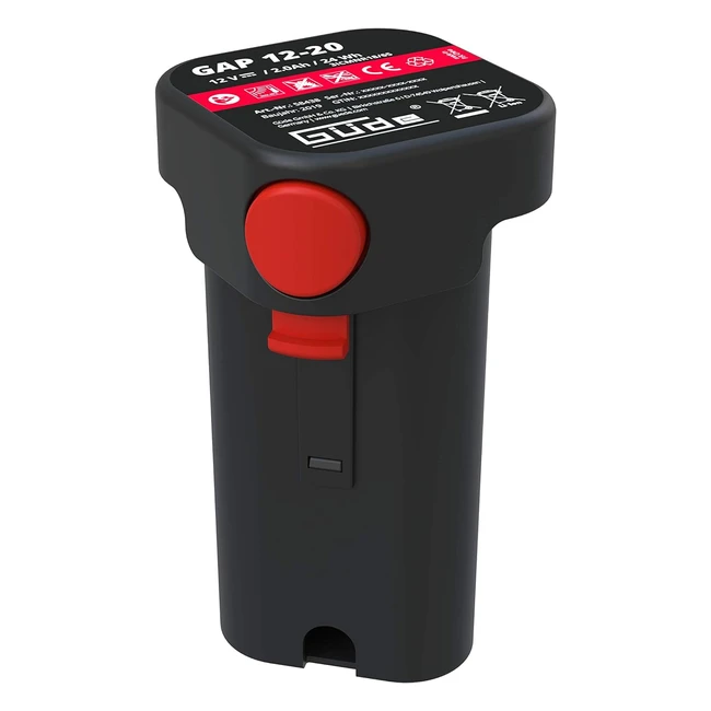 Güde Akkupack GAP 1220 12V Li-Ion 2Ah 24Wh - Click-Funktion - RFP 1220104