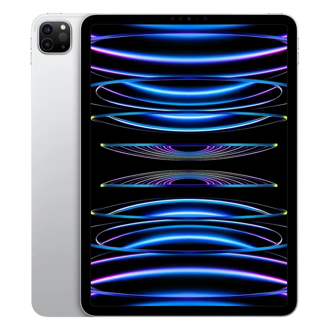 iPad Pro 2022 11' WiFi + Cellular 128GB Plata - Chip M2, Pantalla Liquid Retina, Cámara 12MP