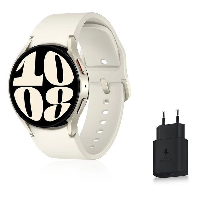 Samsung Galaxy Watch6 4G 40mm Or Chargeur Suivi Santé Sportif Amazon FR