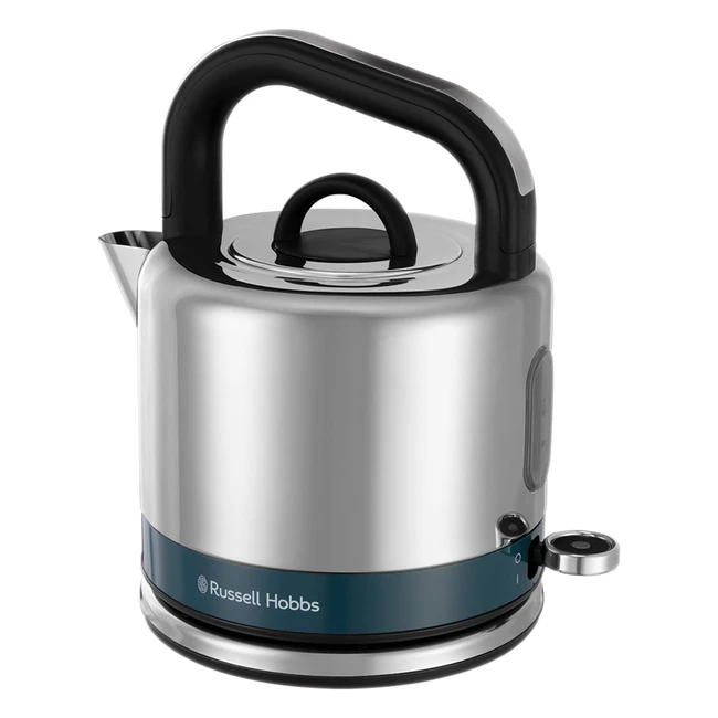 Russell Hobbs Distinctions 15L Cordless Electric Kettle 3KW Fast Boil - Ocean Blue 26421