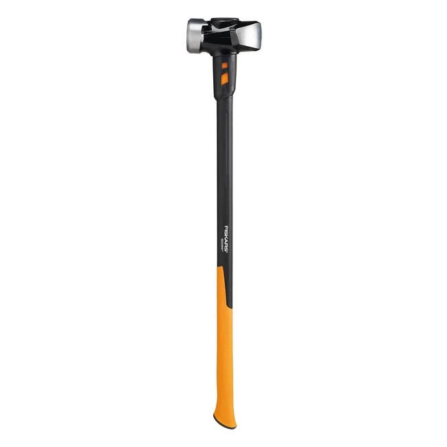 Fiskars Masse IsoCore L 92 cm 476 kg Noir/Orange - Pour Démolir & Enfoncer Poteaux