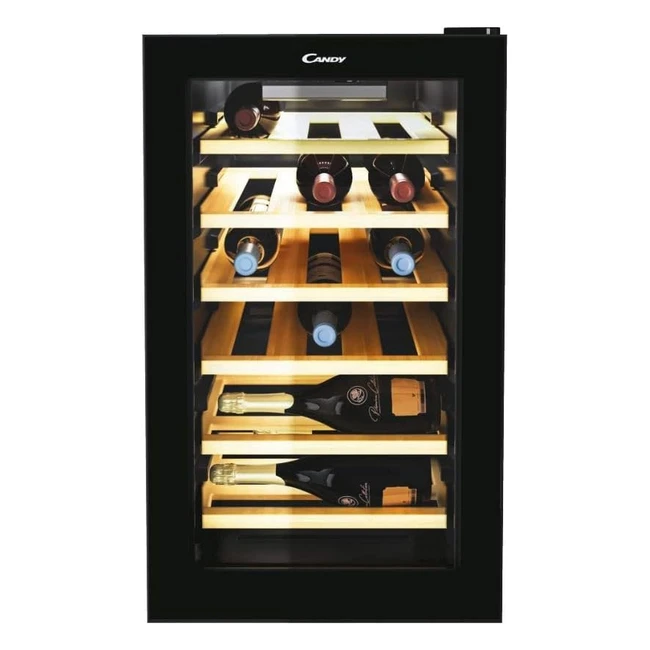 Cave à vin Divino CWC 021 Elspn 73L - 21 bouteilles - 7 à 18°C - Interface électronique