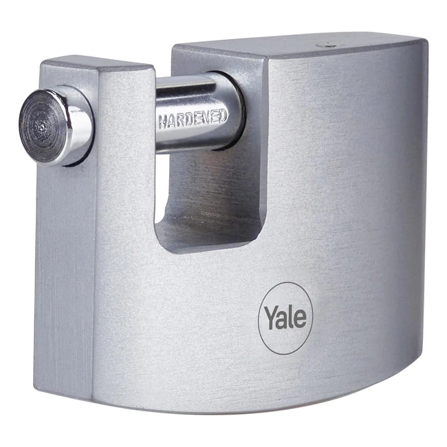 Lucchetto Yale Corazzato Ottone Sicurezza Cromata Y124B601101 60mm Acciaio Indurito