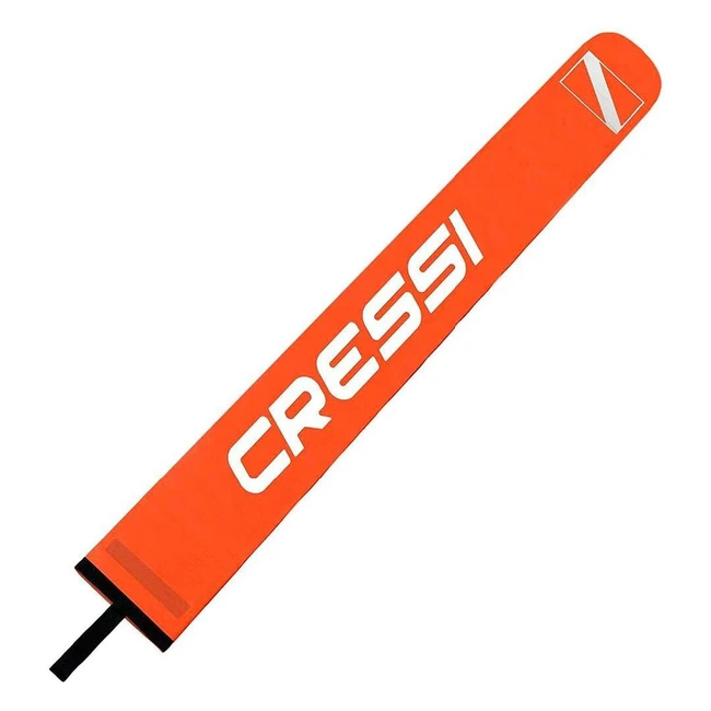 Cressi Tauchboje mit Tauchflagge - Ideal für Tauchen, Apnoe, Speerfischen, Schnorcheln