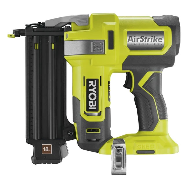 Ryobi R18GN180 18V One Plus Cordless 18 Gauge Nailer Bare Tool Hyper Green