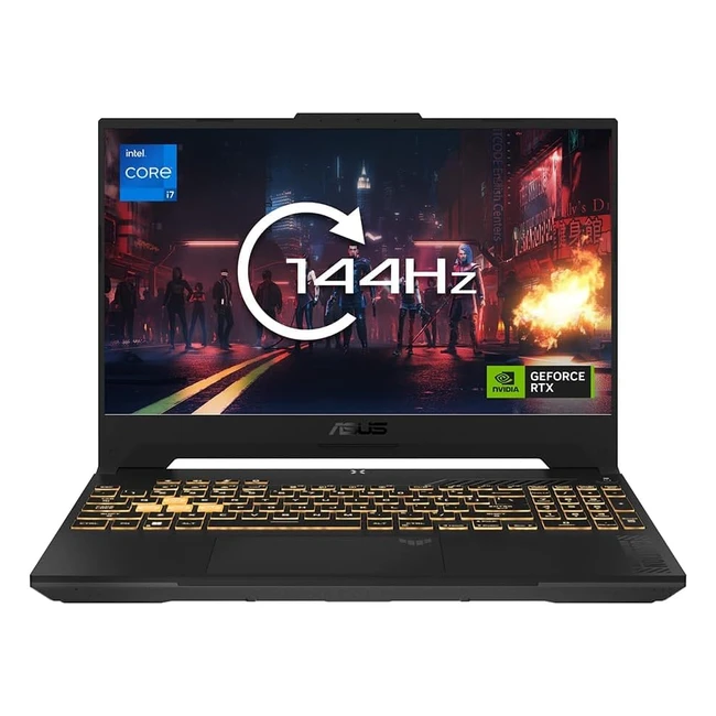 ASUS TUF Gaming FA507NV 15.6 Full HD 144Hz Laptop AMD Ryzen 57535HS NVIDIA GeForce RTX 4060 140 TGP
