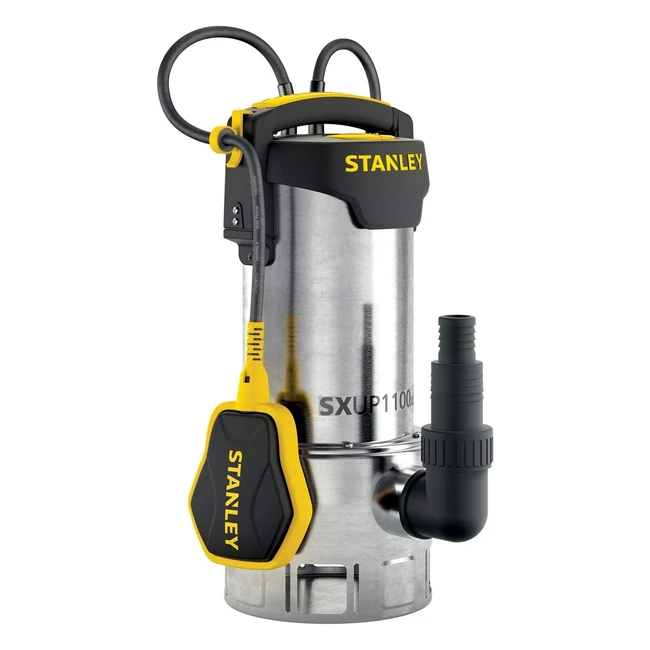 Pompa Immersione Stanley SXUP1100XDE 1100W - Portata 16500L/h - Prevalenza 105m