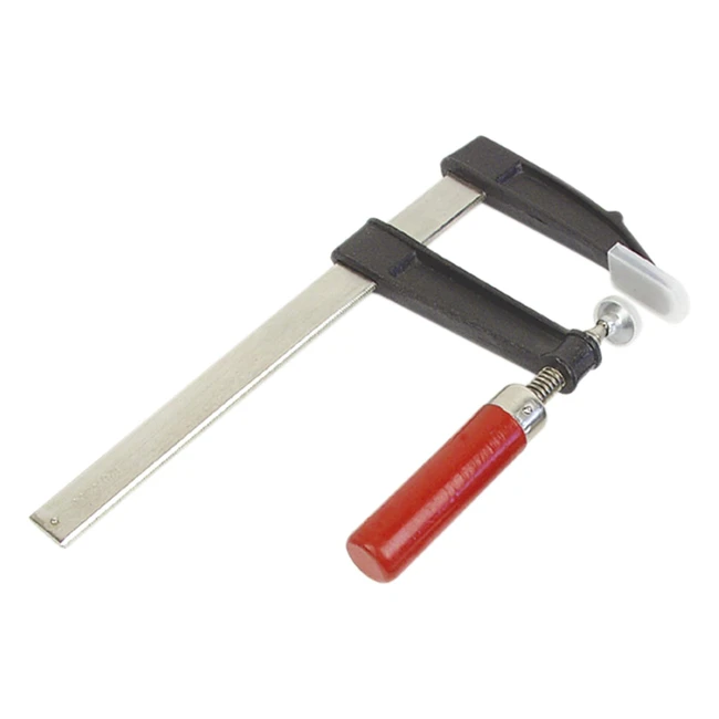 Brüder Mannesmann Schraubzwinge 120 x 300 mm M 9100300 - Schwerlast, Maximale Spannweite 120 mm