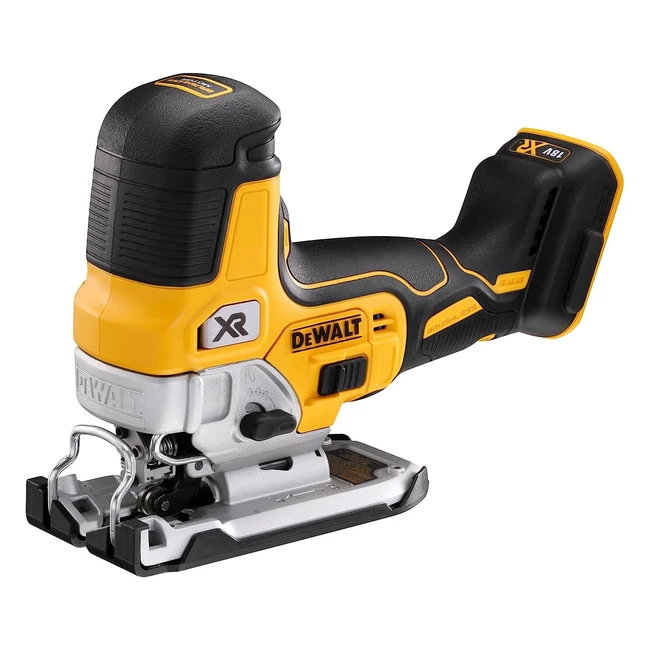 Sierra de Calar Dewalt DCS335NXJ 18V - Acción de Péndulo, Zapatilla Ajustable, Cambio de Cuchilla sin Herramientas