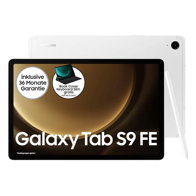 Samsung Galaxy Tab S9 FE Androidtablet 27,7 cm 10,9 Zoll 128 GB Speicher mit Stift S Pen