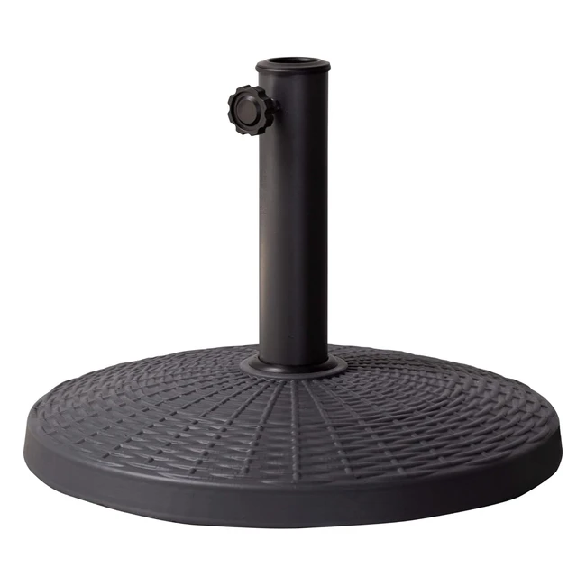 Soporte para Sombrilla Aktive 53902 en Poliresina - Resistente al Agua y al Sol