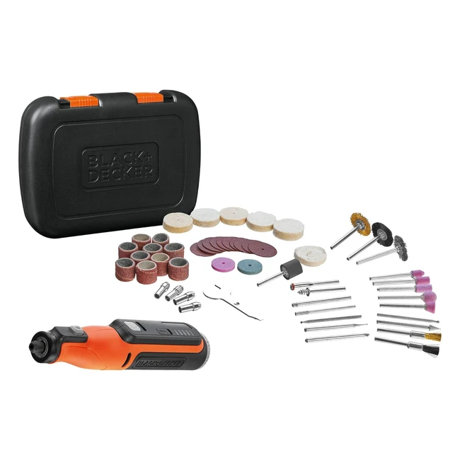 Black+Decker BCRT8IKXJ Nuovo Multifunzione Rotativo 72V - 52 Accessori