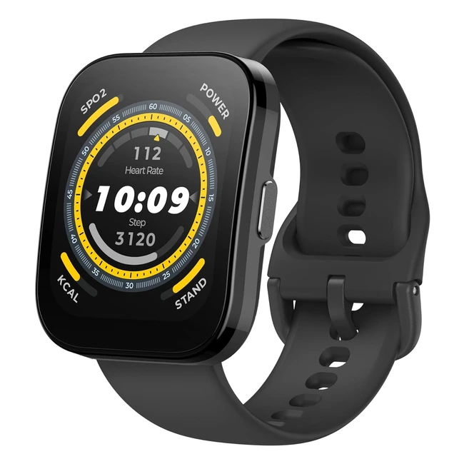 Amazfit Bip 5 Smartwatch mit Herzfrequenz 191 Zoll Display 120 Sportmodi Bluetooth Anruf GPS Alexa SpO2 Monitor 10 Tage Akkulaufzeit