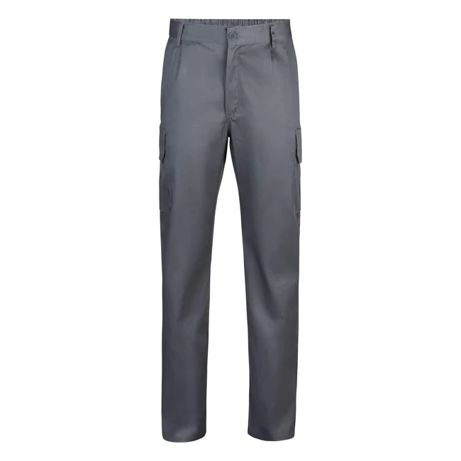 Pantalon Multipoches Velilla 345 - Taille 44 - Couleur Gris - Résistant - Grammage 190 gr/m²