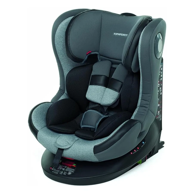 Seggiolino Auto Girevole 360 Foppapedretti FP360 Gruppo 0123 Isofix Bambini 0-12 Anni