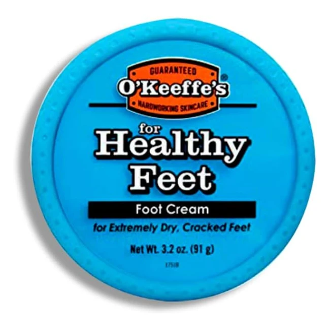 O'Keeffe's Piedi Sani Multicolore 91g - Sollievo Garantito per Pelli Estremamente Secche