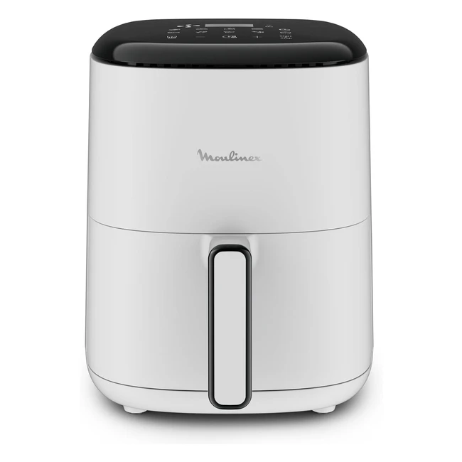 Moulinex Easy Fry Compact Friggitrice ad Aria Senza Olio 1300W 3L Capacità - 10 Programmi Touchscreen