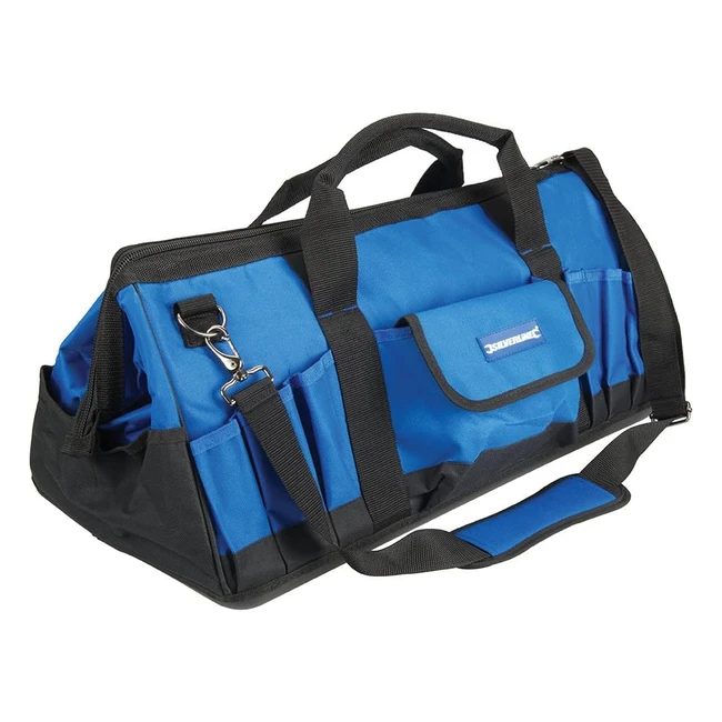 Bolsa Portaherramientas Silverline Tools 263598 con Fondo Rígido 600 x 280 x 260 mm