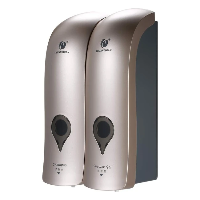 Lote 2 Dispensadores Jabón 300ml Decdeal Gel Champú Sin Perforación