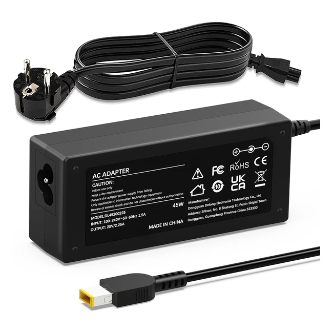 Chargeur Lenovo ThinkPad T430 T440 T450 T460 T470 X270 X250 L440 L450 L460 L470 G50 Z50 V110 V130 V330 ADLX45NCC3A ADLX45NDC3A ADLX45NLC3A Flex 2 3 Yoga 11 11S Adaptateur