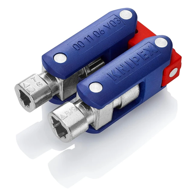 Cle universelle Knipex doublejoint 62mm - Carte LSBlister 00 11 06 V03