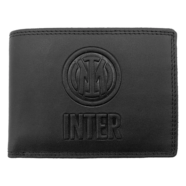 Cartera de Piel Oficial Merchandising Negro - Modelo X123 - Resistente y Elegante