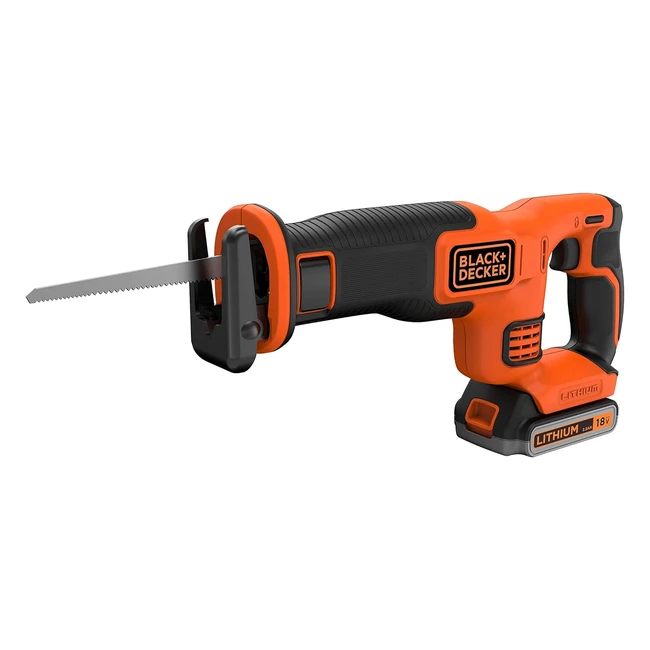 Sierra de Sable Inalámbrica Black+Decker BDCR18E1 18V 2.5Ah - Hoja 140mm