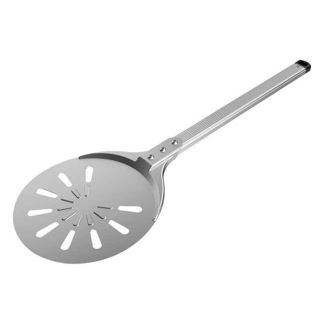 Pala Pizza Forata 8 Pollici Honsdom - Anodizzato Duro - Manico Staccabile - Girare Pizza da Forno