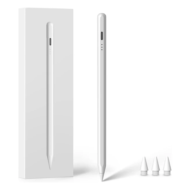 Mixoo Stylus Pen for iPad 20182023 Fast Charging Palm Rejection Tilt Sensitivity