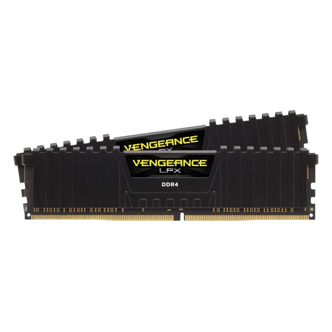 Corsair Vengeance LPX 32GB DDR4 3200MHz C16 Desktop Memory Kit - Black Pack of 2