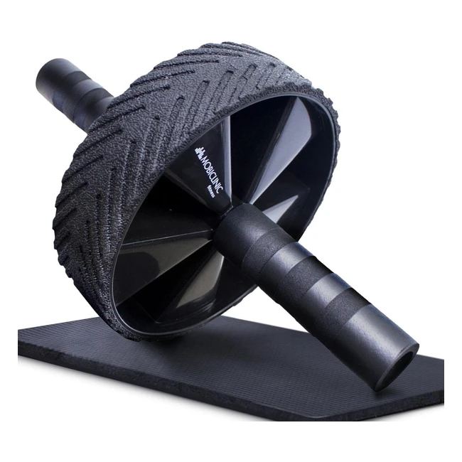 Rodillo para abdominales Mobiclinic con alfombrilla - Entrenamiento en casa