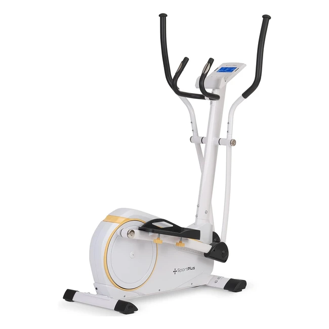 Sportplus Ellipsentrainer für Zuhause SP-HT-9600IE 24 Programme bis 225 Watt 17 kg Schwungmasse Handpulssensoren