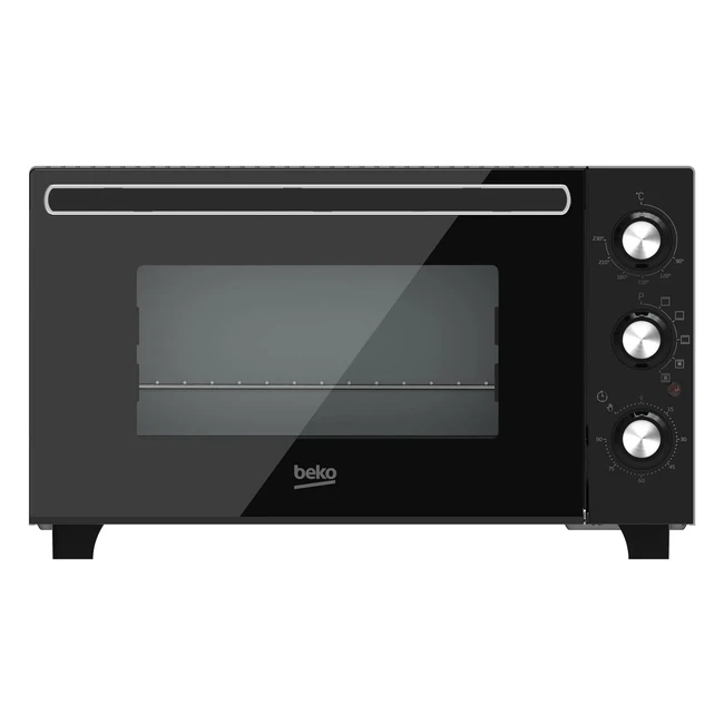 Fornetto Elettrico Beko BMF30B 30L 1500W 4 Funzioni Timer 90 Min Nero