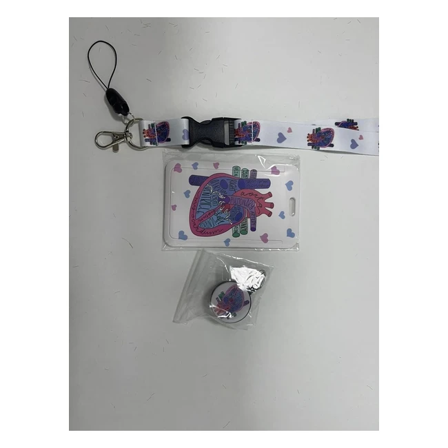 Porte badge cordon tour de cou portecartes Swivel Lobster Clasp #1234 résistant aux rayures