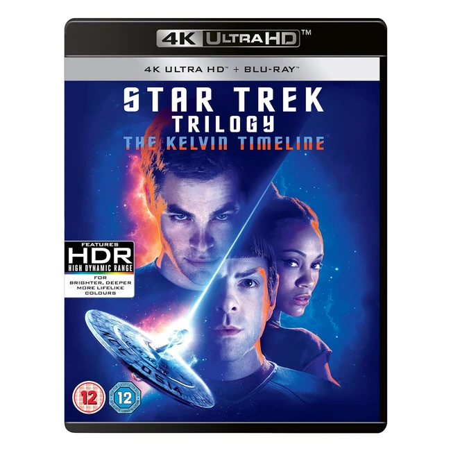 Star Trek 4K UltraHD Blu-ray | Kelvin Timeline 2019 | Region Free | Free Delivery